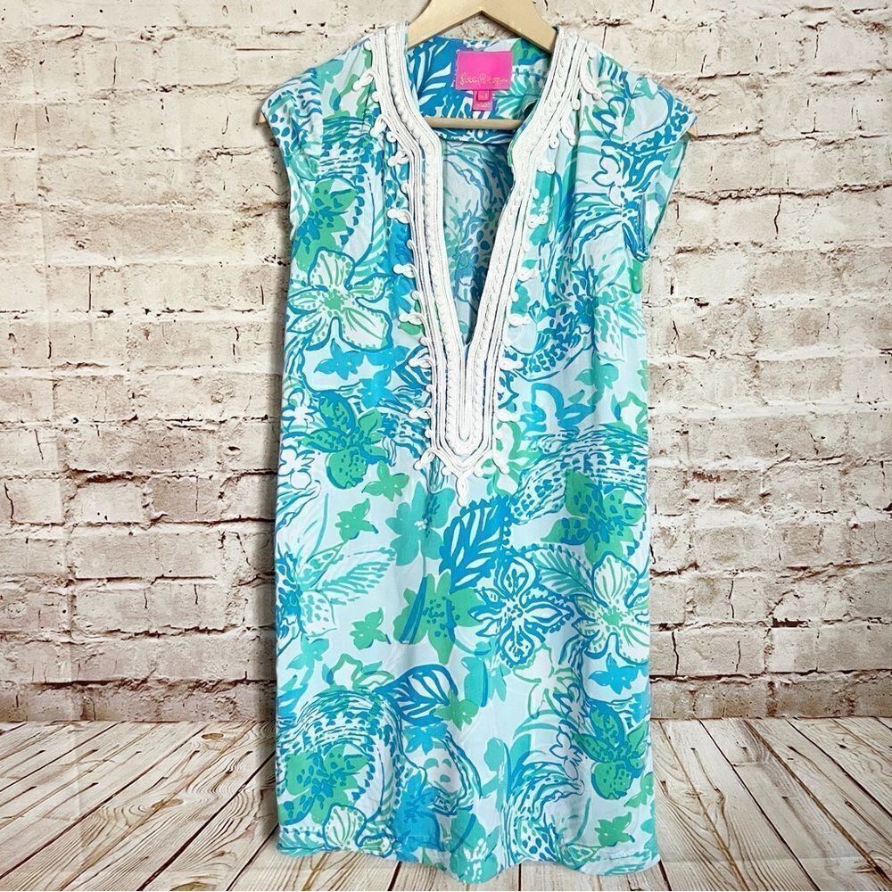 Lilly Pulitzer Madia tropical tunic dress